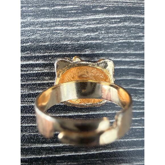 Hello Kitty Rhinestone Adjustable Ring - Picture 2 of 6